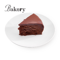 Delicatessen A slice of chocolate cake