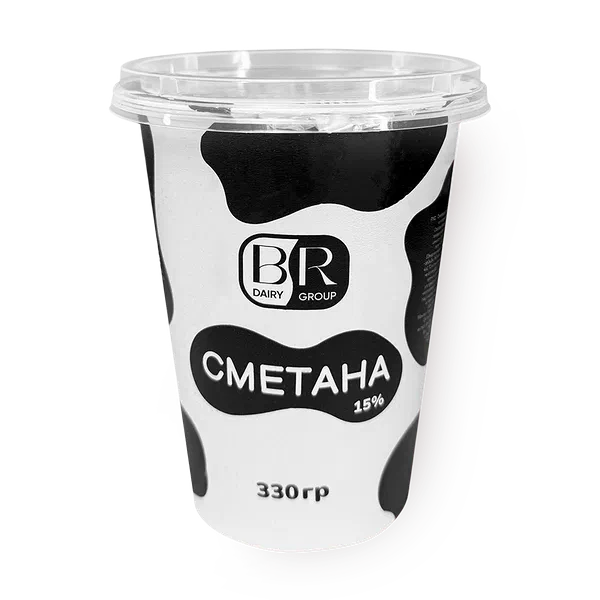 Сметана 15% B&R
