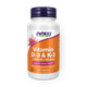 Витамин D3 и K2 Now Foods 1000 ME/ 45 мкг