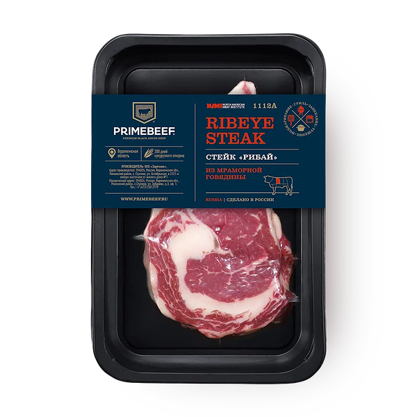 Стейк Рибай Primebeef из мраморной говядины
