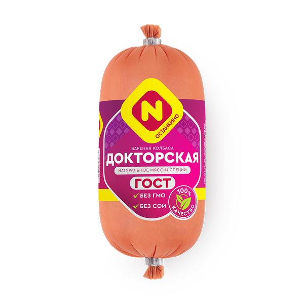 Колбаса Докторская «Останкино» варёная