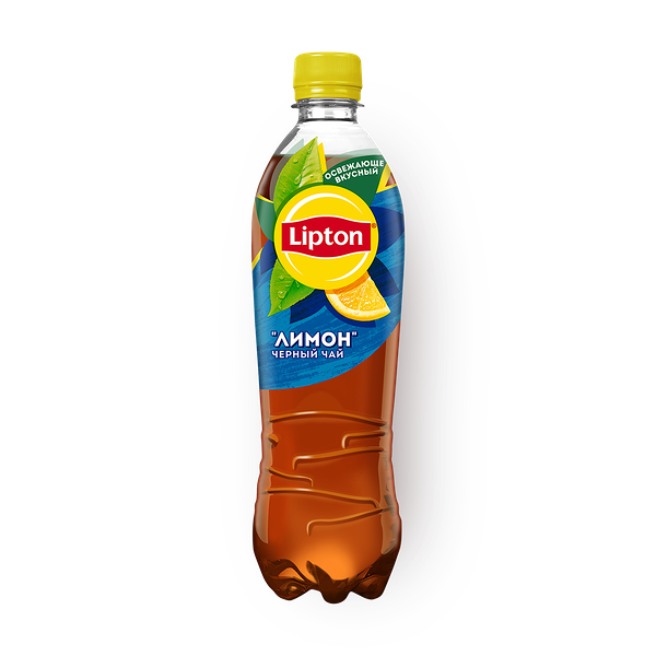 Чай холод­ный чёрный Lipton лимон