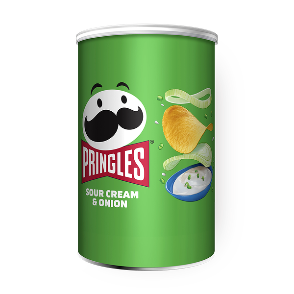 Чипсы Pringles со вкусом сметаны и лука