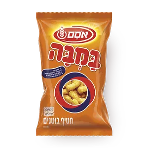 Israeli Popco Popcorn Snack with Butter and Honey Flavour from Osem (80gr)