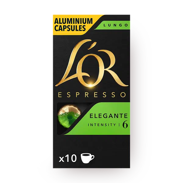 Кофе молотый в капсулах L'OR Lungo Elegante