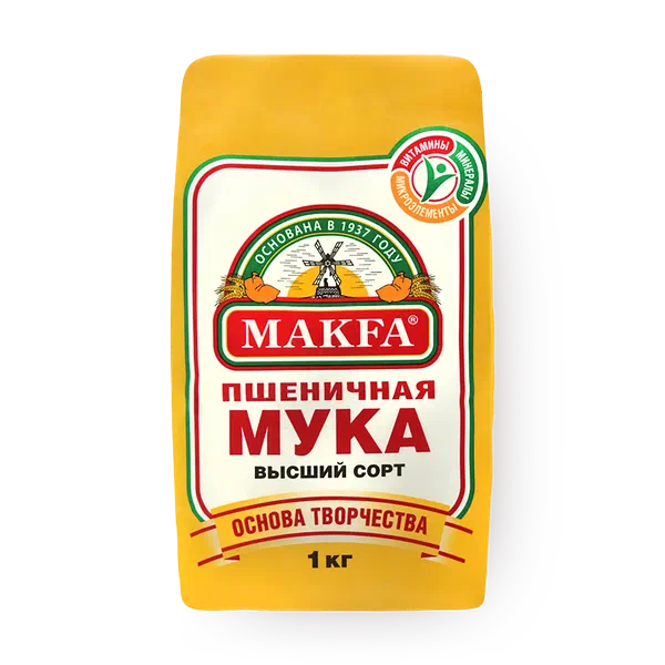 Мука Makfa высший сорт