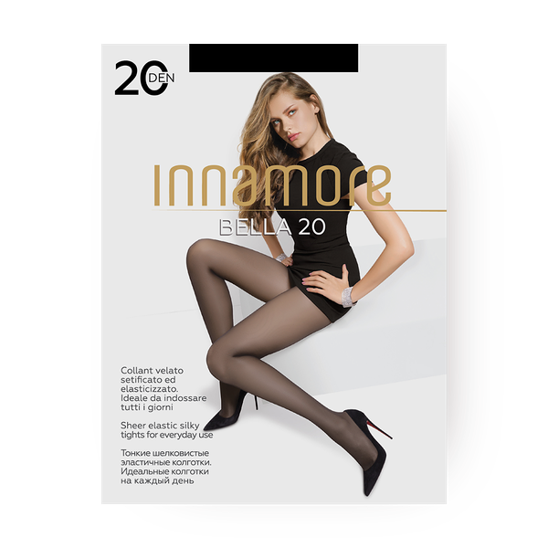 Колготки Innamore Bella 20 den размер 5 цвет Nero