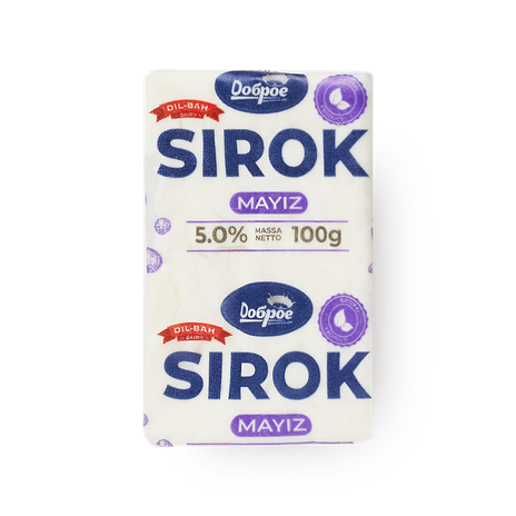 Сырок творожный «Доброе деревенское утро» изюм 5%