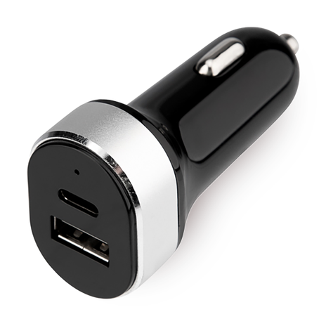 Автозарядка в прикуриватель Rexant USB+Type-C 3.1A