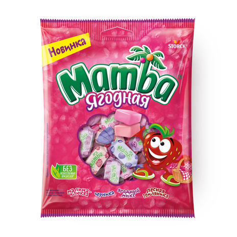 Конфеты жевательные Ягодная Mamba