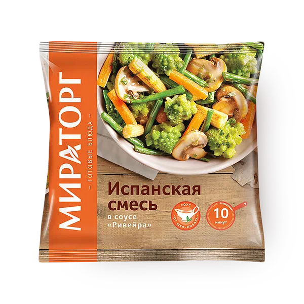 Испанская смесь «Мираторг» замороженная