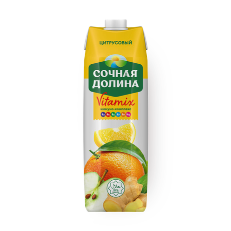 Сок Цитрусовый витамикс «Сочная долина»