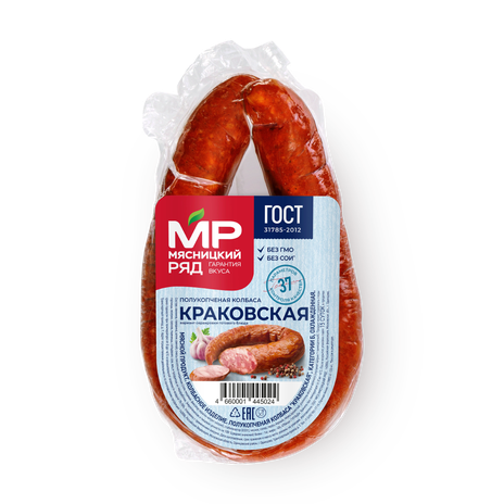 Колбаса Краковская «Мясницкий ряд» полукопчёная