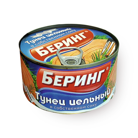 Тунец филе Беринг в собственном соку