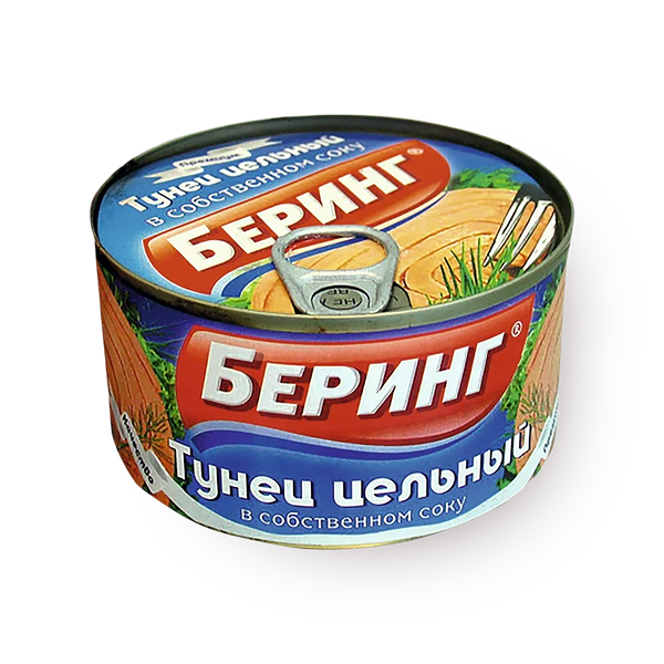 Тунец филе Беринг в собственном соку