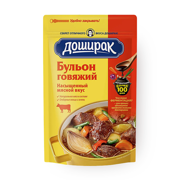 Бульон говяжий «Доширак»