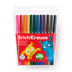 Фломастеры кисточки Erich Krause Jolly Friends Washable 12 цветов