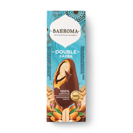 Мороженое Bahroma халва в шоколаде
