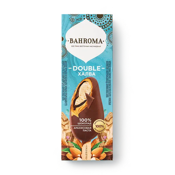 Мороженое Bahroma халва в шоколаде