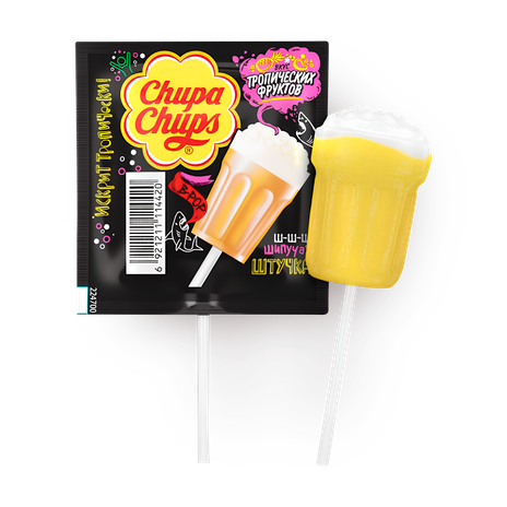 Леденцы Chupa Chups B-Pop Тропические фрукты