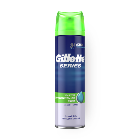 Гель для бритья Gillette Series для чувствительной кожи