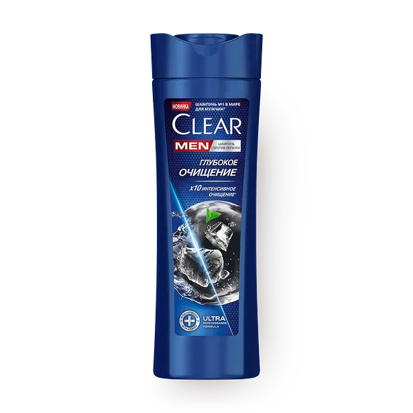 Шампунь Clear Men Vita Abe 2в1 Глубокое очищение