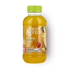 Fruit & Veg Pineapple-banana-turmeric drink