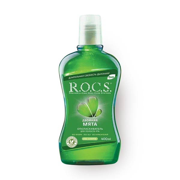 Ополаскиватель полости рта R.O.C.S. Двойная мята