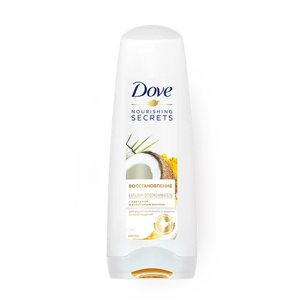 Бальзам-ополаскиватель Dove укрепляющий уход с кокосовым маслом