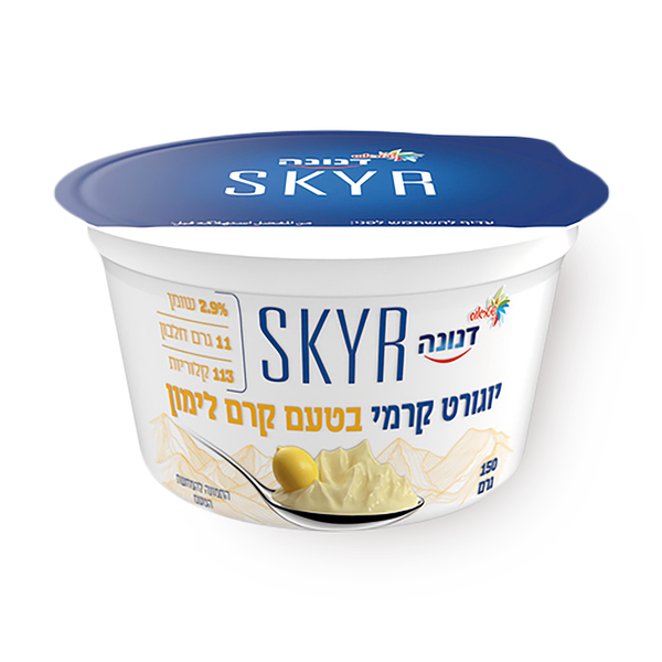 Danone Yogurt SKYR LEMON CREAM taste