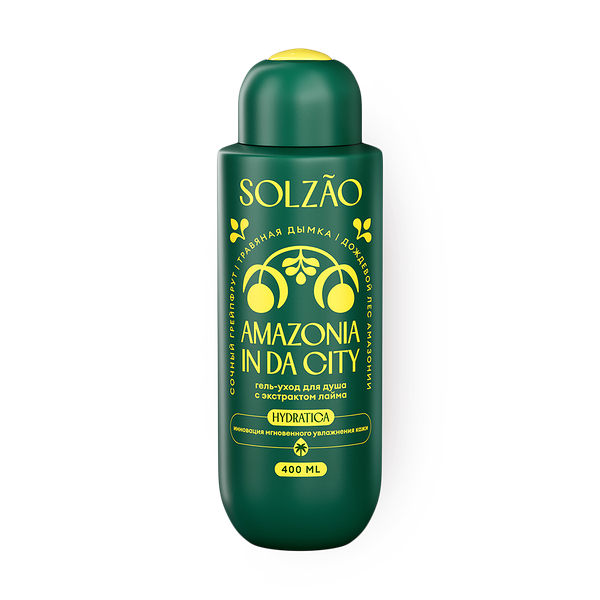 Гель-уход для душа Solzao Amazonia In Da City экстрактом лайма