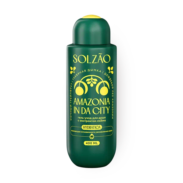 Гель-уход для душа Solzao Amazonia In Da City экстрактом лайма