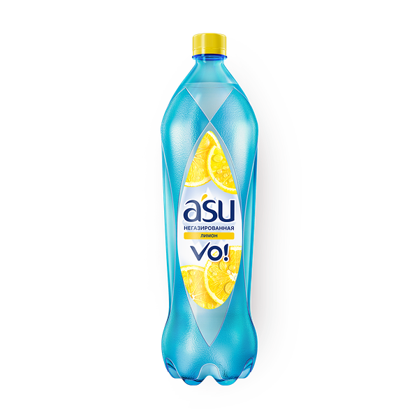Вода A'su лимон негазированная