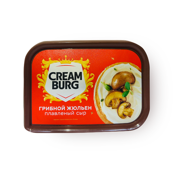Сыр плавленый Creamburg c грибами 35%