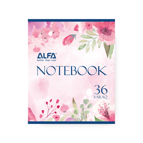 Тетрадь в линейку Alfa 36 листов