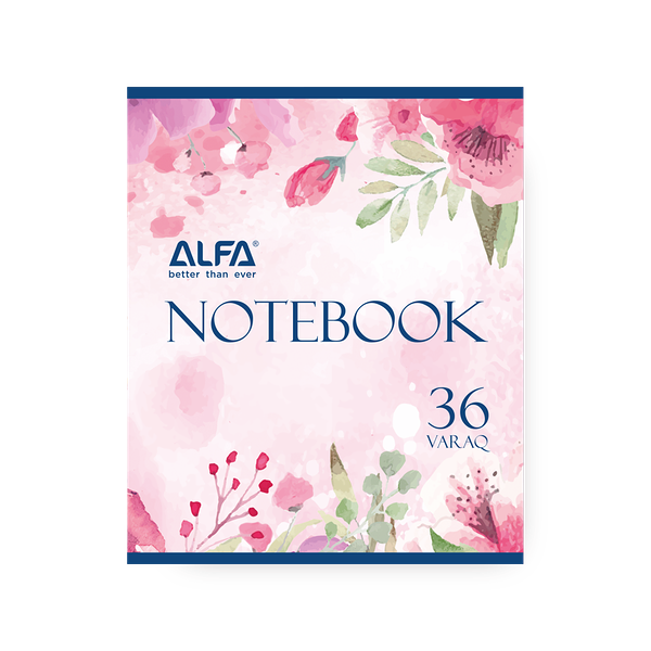 Тетрадь в линейку Alfa 36 листов