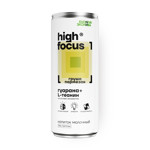 Напиток молочный «Эконива» High focus груша-пармезан 2,5%