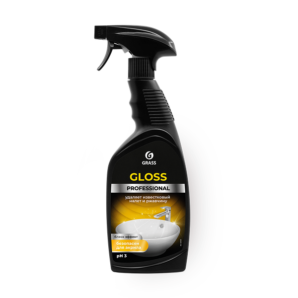 Чистящее средство Grass Gloss Professional от ржавчины и известкового налёта