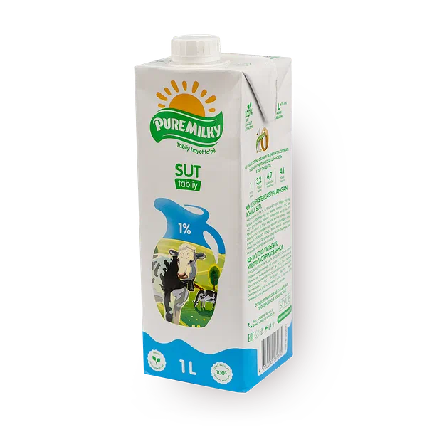 Молоко 1% Pure Milky