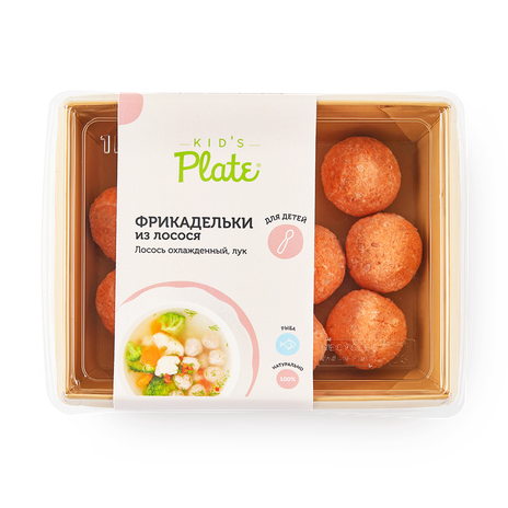 Фрикадельки из лосося Kid’s Plate замороженные