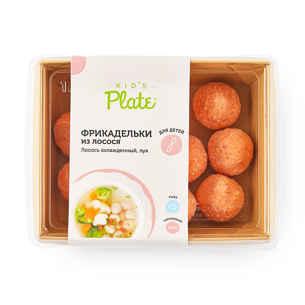 Фрикадельки из лосося Kid’s Plate замороженные