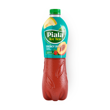 Чай холодный чёрный Piala Ice Tea персик-дыня с экстрактом гуараны