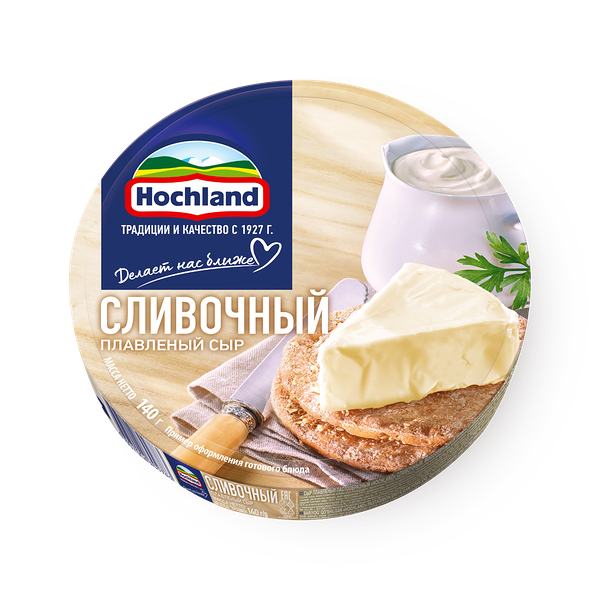 Сыр сливоч­ный плавле­ный Hochland