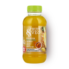 Fruit & Veg Pineapple-banana-turmeric drink