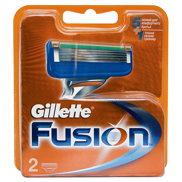 Сменные кассеты для бритья Gillette Fusion