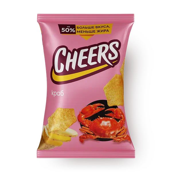 Чипсы Cheers со вкусом краба