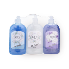 La Balle mixed blue white purple soap pack