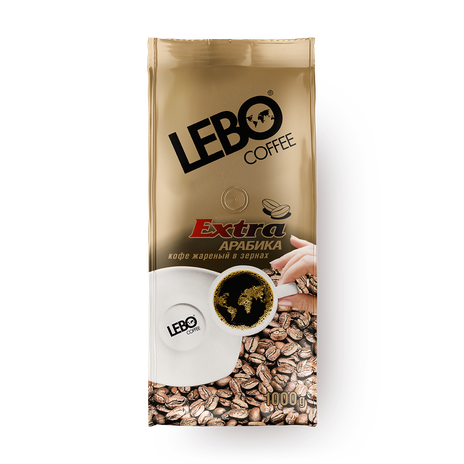 Кофе в зёрнах Lebo Extra
