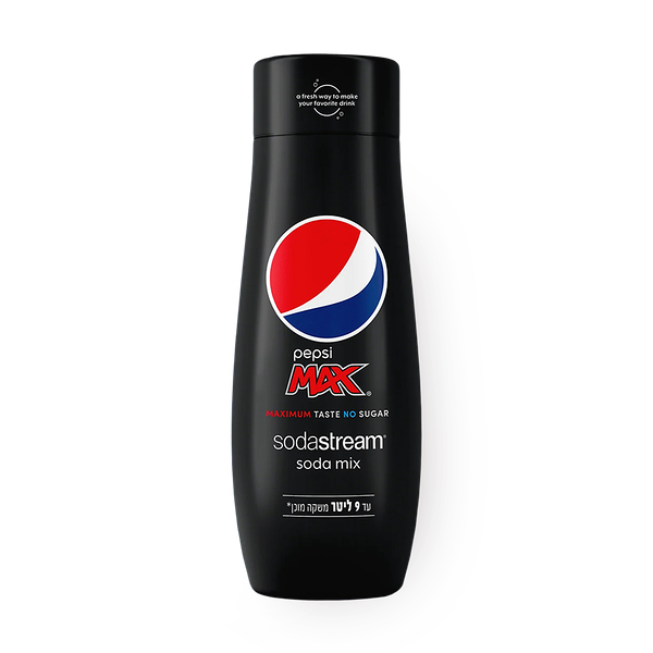 SodaStream syrup Pepsi Max flavor