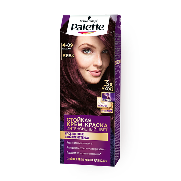 Краска для волос Palette Rfe3(4-89) Баклажан